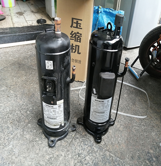 新密中央空调压缩机的更换维修